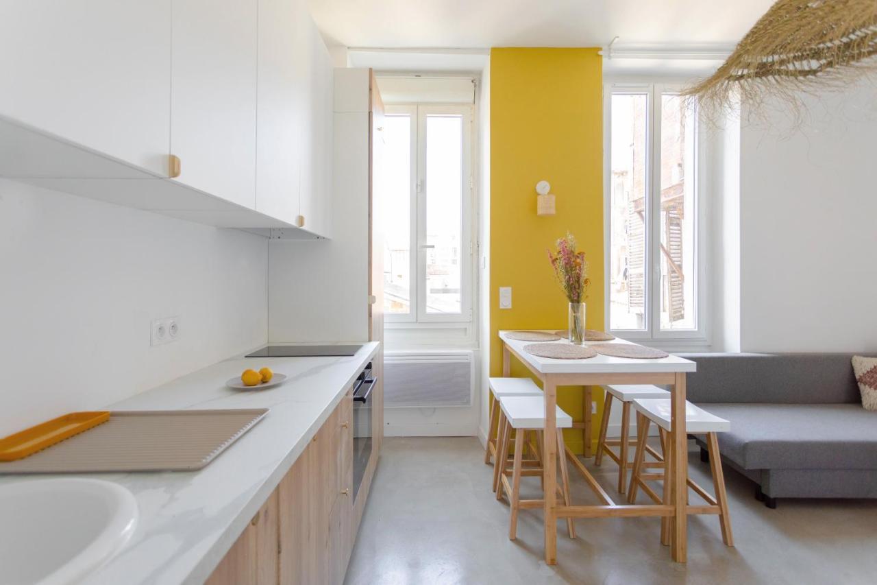 Charmant T3 A Proximite Du Vieux-Port Avec Clim - 4Min A Pied Du Metro 마르세유 외부 사진